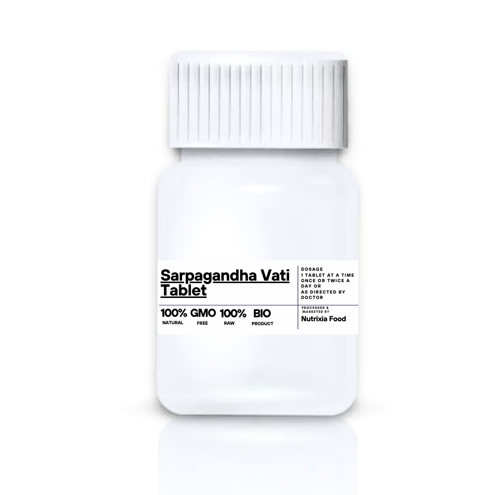 Sarpgandha Tablet Vati Bati  Serpa gandha sarpagandha    Key Ingredients:    Sarpagandha (Rauwolfia serpentina