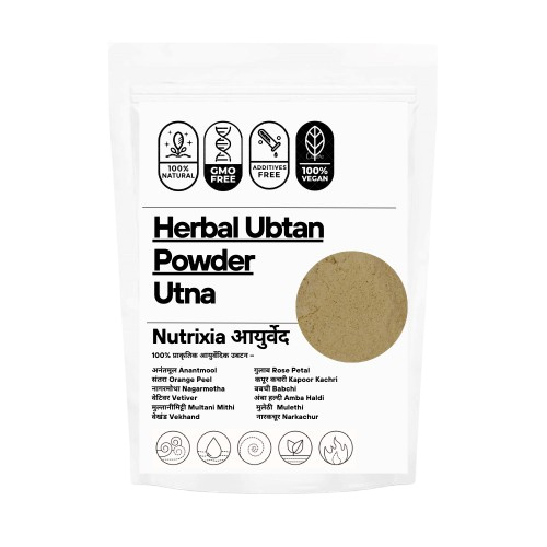 Ayurvedic Ubtan Powder – Natural Tan Removal , Skin Brightening Body Wash for All Skin Types – Perfect for Women & Men Nutrixia