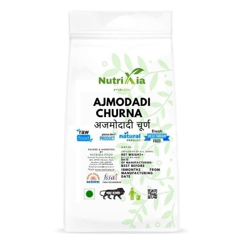 Ajmodadi Churna  अजमोदादी चूर्ण -Nutrixia Food Celery seed beej English : Oregano, Hindi :Ajmuda, Ajmod, Sanskrit :Dipyaka, Urdu :Ajmod, Punjabi : Valjawain, Ajmod, Bengali :Randhuni, Banyamani, Assamese :Bonjamani, Bonajain, Yamani, Ajowan, Gujrati :BodiAjamo, Ajamo, Kannada : Oma, Ajavana, Omakki, Kashmiri :Fakhazur, Banjuan, Malayalam :Ayamodakum, Omam, Marathi :Ajmoda, Oova, Oriya :Banajuani, Tamil :Omam, Telugu :Naranjivamu 